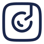 Turntable Minimalistic SVG Icon